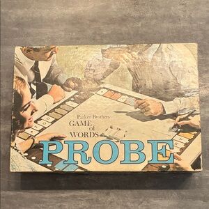 Vintage Parker Brothers Probe Game of Words
